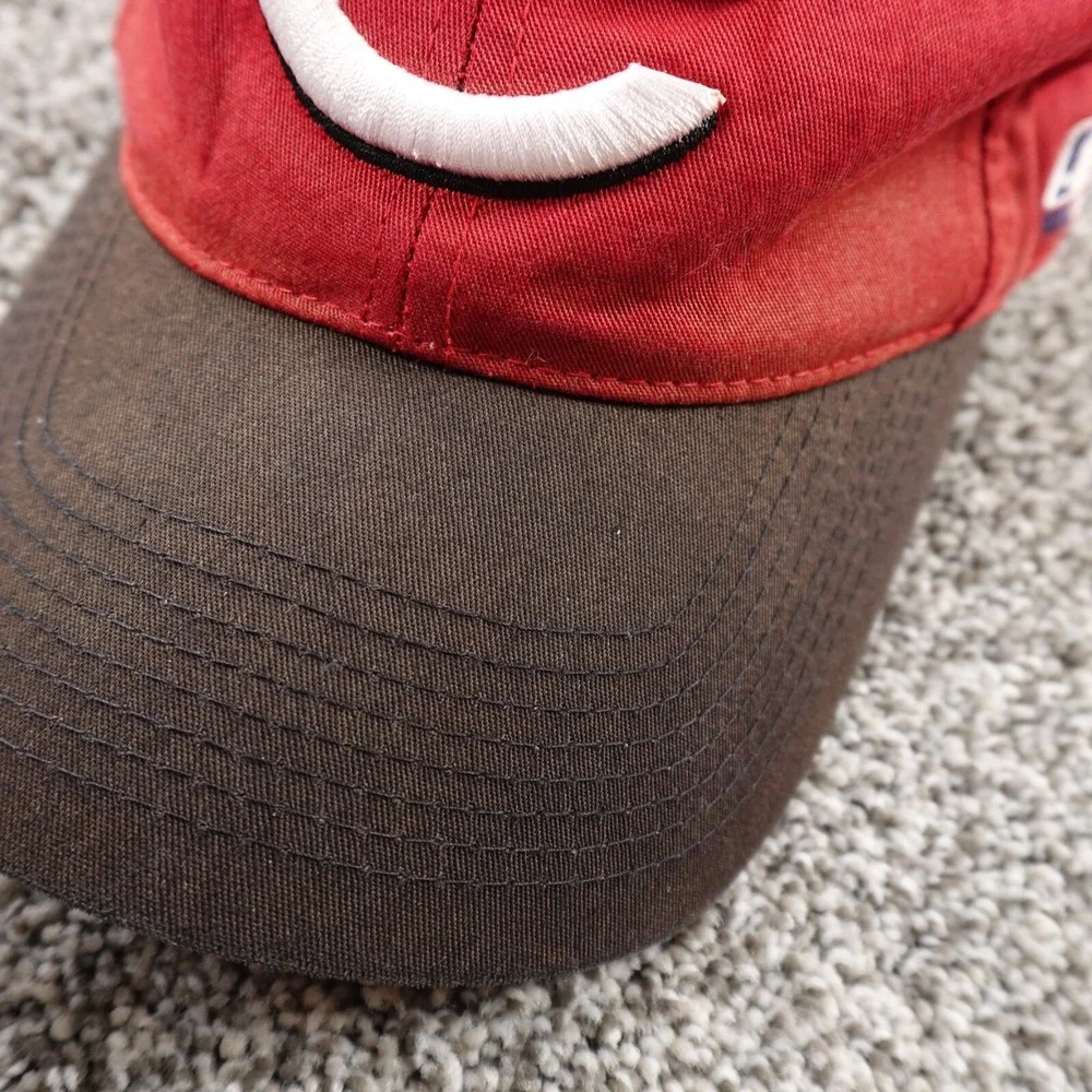 Cincinnati Reds Hat Boys S/M‎ Adjustable Strap Back Cap MLB Baseball Youth Kids